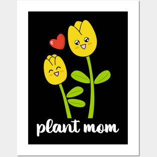 Tulip Plant mom beautiful flower Posters and Art